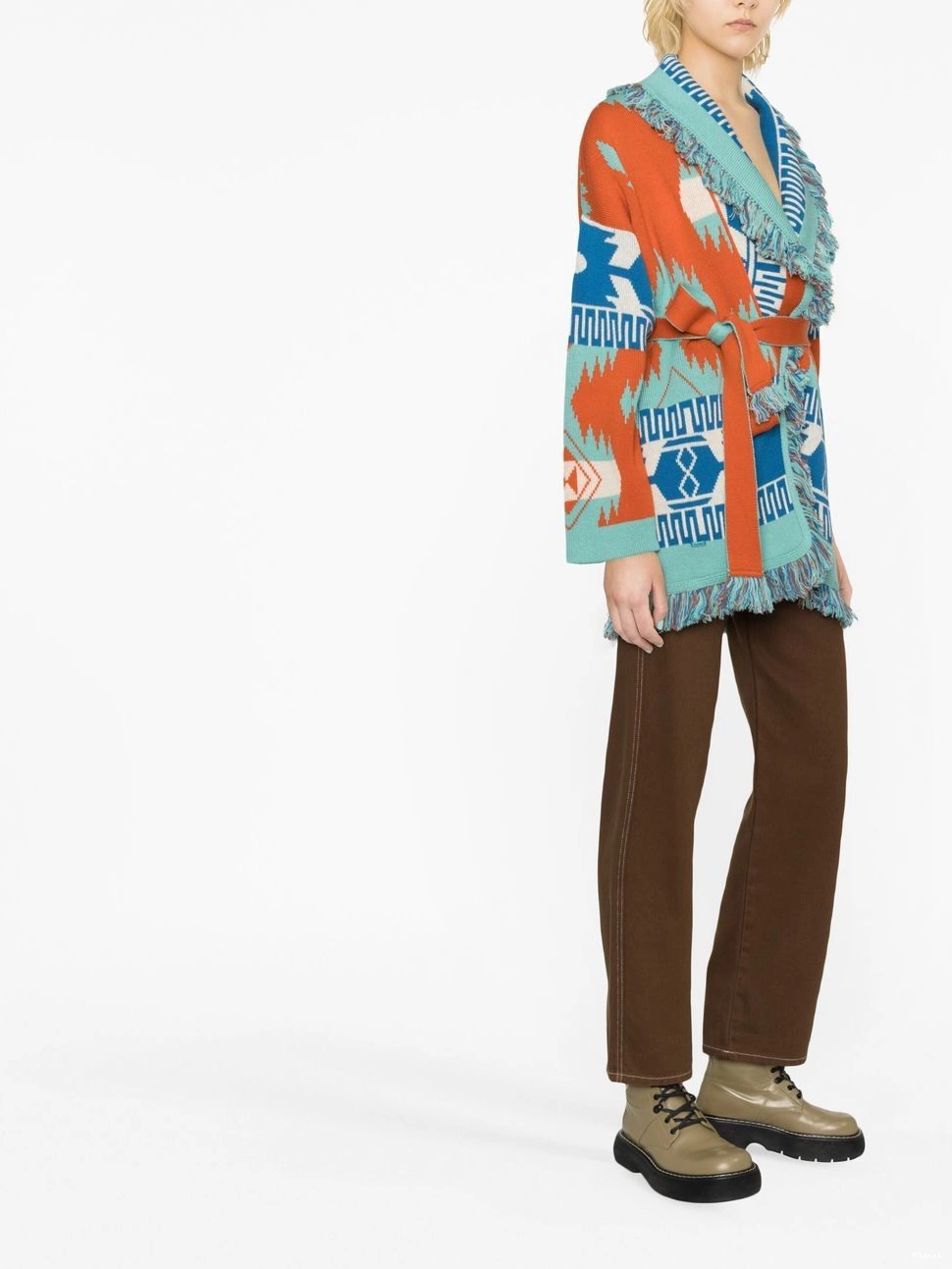 Affordable jacquard Lily cardigan Women Icon Tiger Alanui 0712